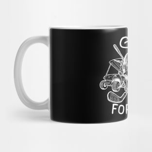 Skeleton golf Mug